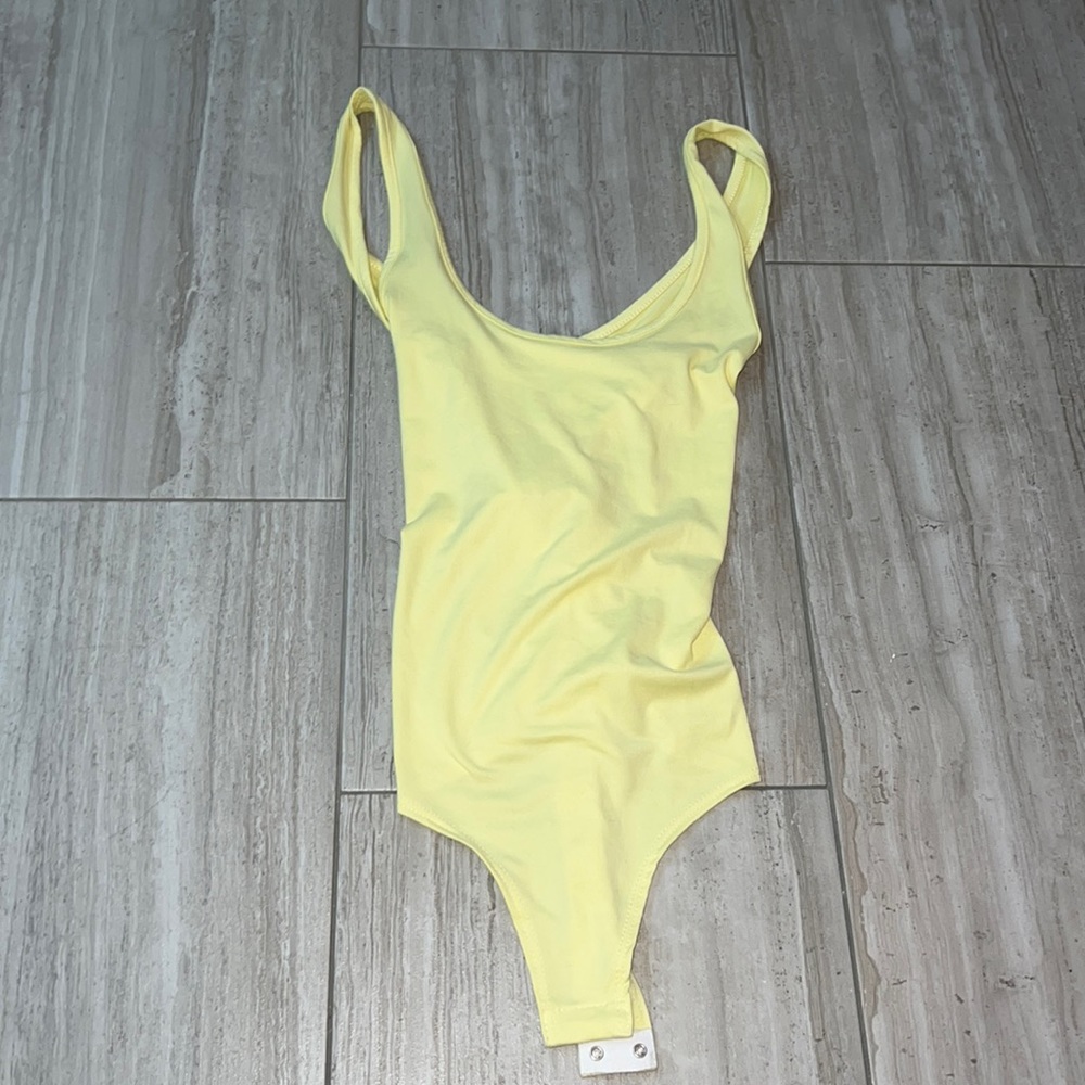 Yellow Bodysuit
